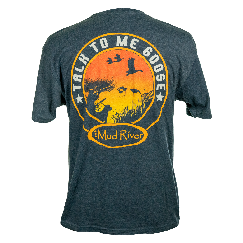 Talk to Me Goose Short Sleeve T-Shirt Navy
